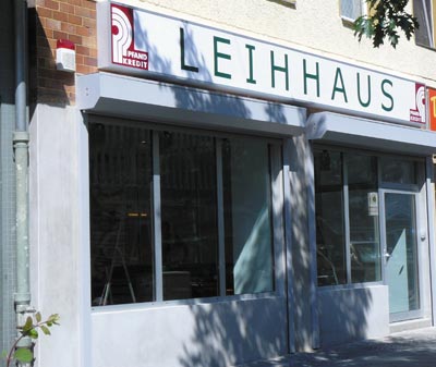 Leihhaus Moabit Berlin - sofort Bargeld